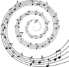 Music Swirl Image